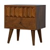 The bedside table is an essential piece of furniture designed for convenience and style in the bedroom. It serves multiple purposes. - 3 of 4