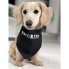 Parisian Pet 'Security®' Bandana - Comfortable, Fashionable Black Pet Bandana for Dogs & Cats, Trendy and Durable Pet Accessory - 2 of 4