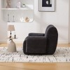 PAGED Comfy Accent Chair Modern Reading Chair Bean Bag Chair with High-Resilience Sponge for Reading Room, Bedroom, No Need Assembly - 4 of 4