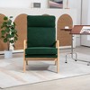 25.2"W Modern Rocking Chair Accent Lounge Armchair Comfy Boucle Upholstered,Green - 4 of 4