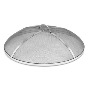 Good Directions 27in Heavy Duty Stainless Steel Spark Fireplace Screen with Lifter - 1 of 4