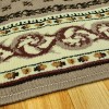 Traditional Floral Scroll Vines Border Indoor Runner or Area Rug by Blue Nile Mills - image 2 of 3