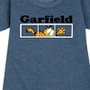 - Garfield - Garfield Panel Logo Graphic Short Sleeve Fleece Dress - 2 of 4