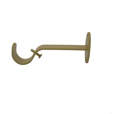 Maple Adjustable Curtain Rod with Ball Finial