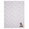 Bedtime Originals Sleepytime Bear White/Brown Soft Fleece Baby Blanket - 4 of 4