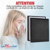 LifeSupplyUSA Air Purifier Filters Compatible with Levoit LV-PUR131 LV-PUR131-RF - 2 of 4