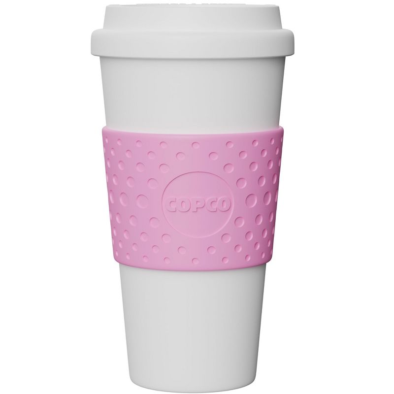 Copco Acadia 16 Ounce Double Walled Insulated Hot or Cold Travel Mug Spill Resistant Lid, 1 of 10