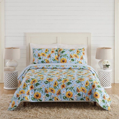 2pc Twin Sunflower Sky Quilt Set - Vera Bradley : Target