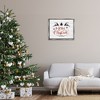 Stupell Industries Merry Christmas with Reindeer, 31" x 25" - 2 of 4