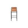 Meridian Furniture,Dax Cognac Vegan Leather Counter Stool - 3 of 4