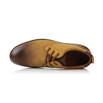 Ferro Aldo Mens Ayden MFA19695 Casual Light Weight Derby Fashion Sneaker, in Wheat Yellow, Size 11 — фото 4