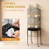Clearance, Clearance Sale! Bird Cages, Wheel Stands & Top Play Areas, Parrot Cages with Pull-Out Trays, for Small/Medium/Large Birds & Parrots - 3 of 4