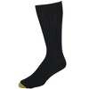 Gold Toe Men's Extended Size Ribbed Moisture Control Dress Socks (3 Pair Pack) - 3 of 4