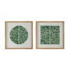 Fisfet 23.5" x 23.5" Elos Stone Shadow Boxes Wall Art, Set of 2 - 2 of 4