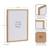 Kate & Laurel All Things Decor 12"x16" Gallery Wall Wood Photo Frame Gold - 3 of 4
