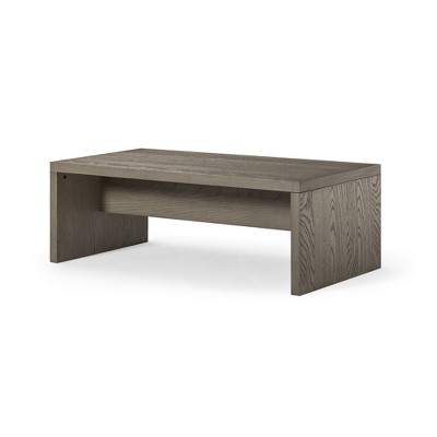 Maven Lane Zeno Rectangular Wooden Coffee Table