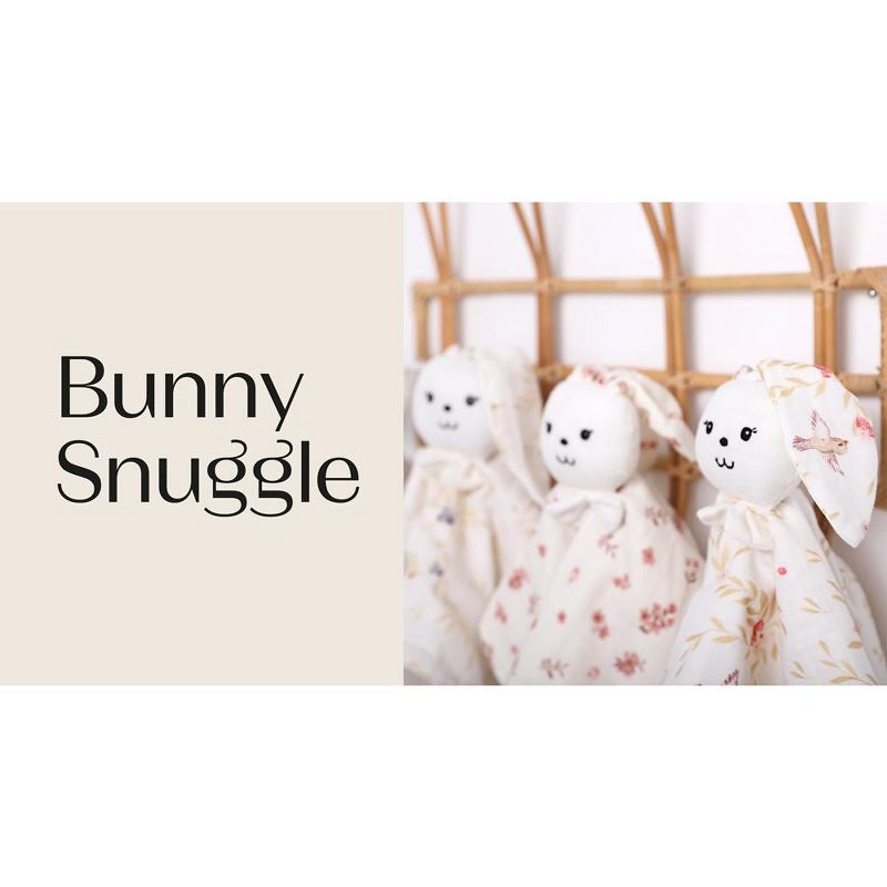 Bunny Snuggle - Soft & Durable Bunny Kids Companion Blanket, Stimulate Sensory Development, Gentle on Baby's Skin Perfect for Playtime & Cuddles, 5 of 7