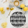 Emanuela Carratoni Black and White Texture Cutting Board - Round - 2 of 3
