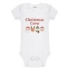 Everyday Kids Christmas Collection Christmas Crew Baby Onesie – Festive Character Graphic Bodysuit - 2 of 4