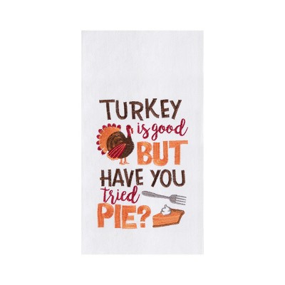 C&F Home Turkey And Pie Flour Sack Kitchen Dishtowel