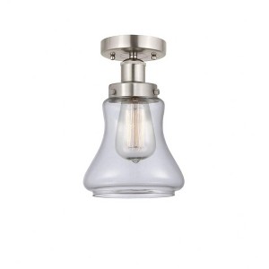 Bellmont - 1 Light Semi-Flush Mount In Industrial Style-8.25 Inches Tall and 6.5 Inches Wide - 1 of 1