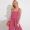 Women's Elegant Square Neck Jumpsuit for Casual Summer Look - Cupshe - 4 of 4