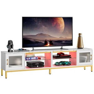 Bestier 80 Inch Modern TV Stand for Living Room - 1 of 4