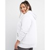 Hanes Just My Size EcoSmart Women's Full-Zip Fleece Hoodie (Plus Size) - 2 of 4