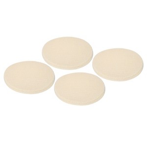 Unique Bargains Non-slip Round Bar Stool Seat Cushions Slipcovers 11"-16" 4 Pcs - 1 of 4