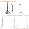 10x20 Ft Photo Backdrop Stand Kit Tripod Crossbar for Video Studio TV Station - 4 of 4
