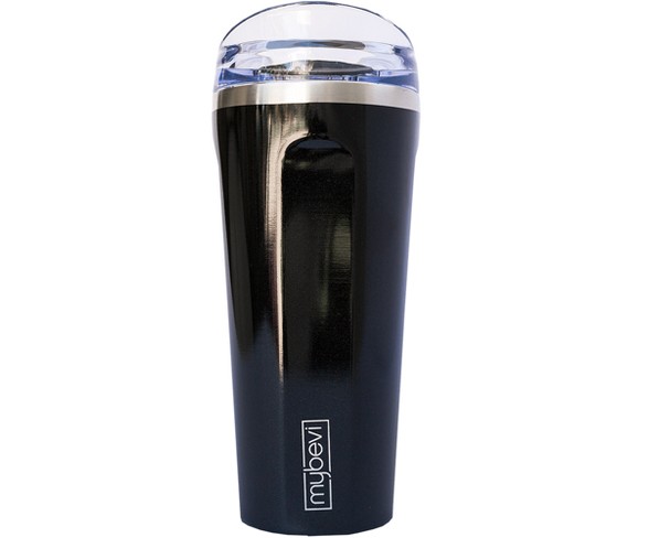MyBevi 20oz Quatro Premium Vacuum Insulated Hydration Bottle 20oz - Black