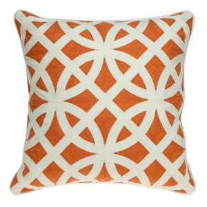 Parkland Collection,Chano Orange Throw Pillow - 1 of 4