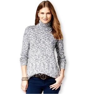 American Living Womens Marled Turtleneck Pullover Sweater - 1 of 1