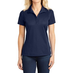 Mafoose Women's Short Sleeve Sport-Wick Smooth Micropique Polo T-shirt - 1 of 4