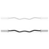 Philosophy Gym 47" EZ Curl Olympic Barbell - 400LB Capacity 4 Needle Bearing 2" Weightlifting Bar - 3 of 4