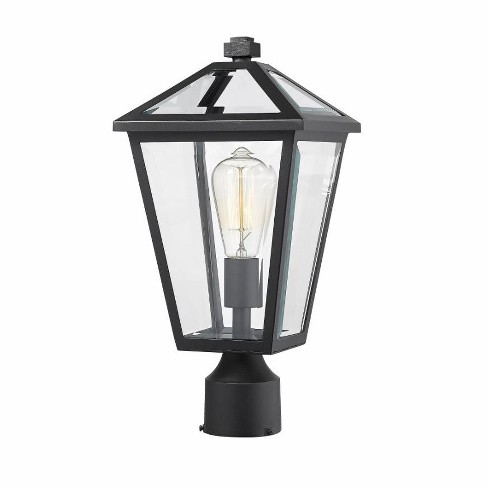 Z-Lite Talbot 1 - Light Post Light in  Black - image 1 of 2