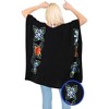 HAPPY BAY Women's Beachwear Swimsuit Coverups for Women Summer Swim Beach Dress Cover Ups for Swimwear Women Loose Party Bathing Suit 1X-2X - 2 of 3
