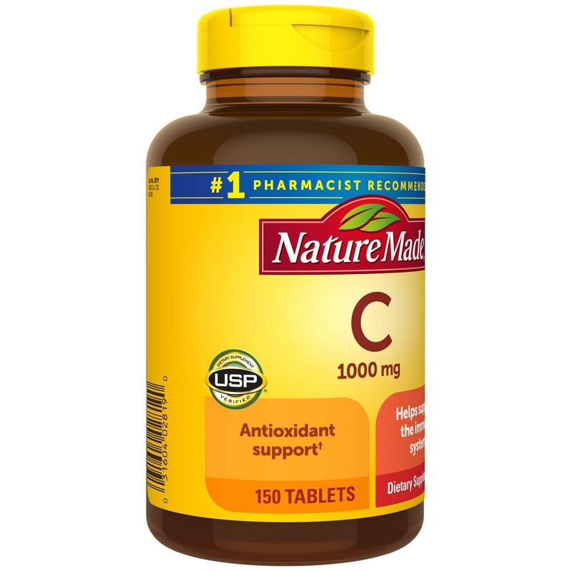 Nature Made Vitamin C 1000mg Immune Support Supplement Tablets , 3 of 14