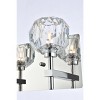 Elegant Lighting Graham 5 Light Wall Sconce in Chrome - 4 of 4