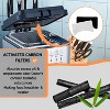 Nispira FDM1501BR Charcoal Oil Vapor Air Fryer Replacement Filters for OVENTE 1.5 Liter Electric Deep Fryer, 3 Packs - 2 of 4