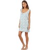 Casual Nights Women's Cotton Sleeveless Nightgown Chemise - 2 of 4