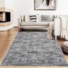 Washable rug. Modern solid-color, non-slip. Non-shedding, low-pile, foldable. Contemporary minimalist. For living/dining/bedrooms - 4 of 4