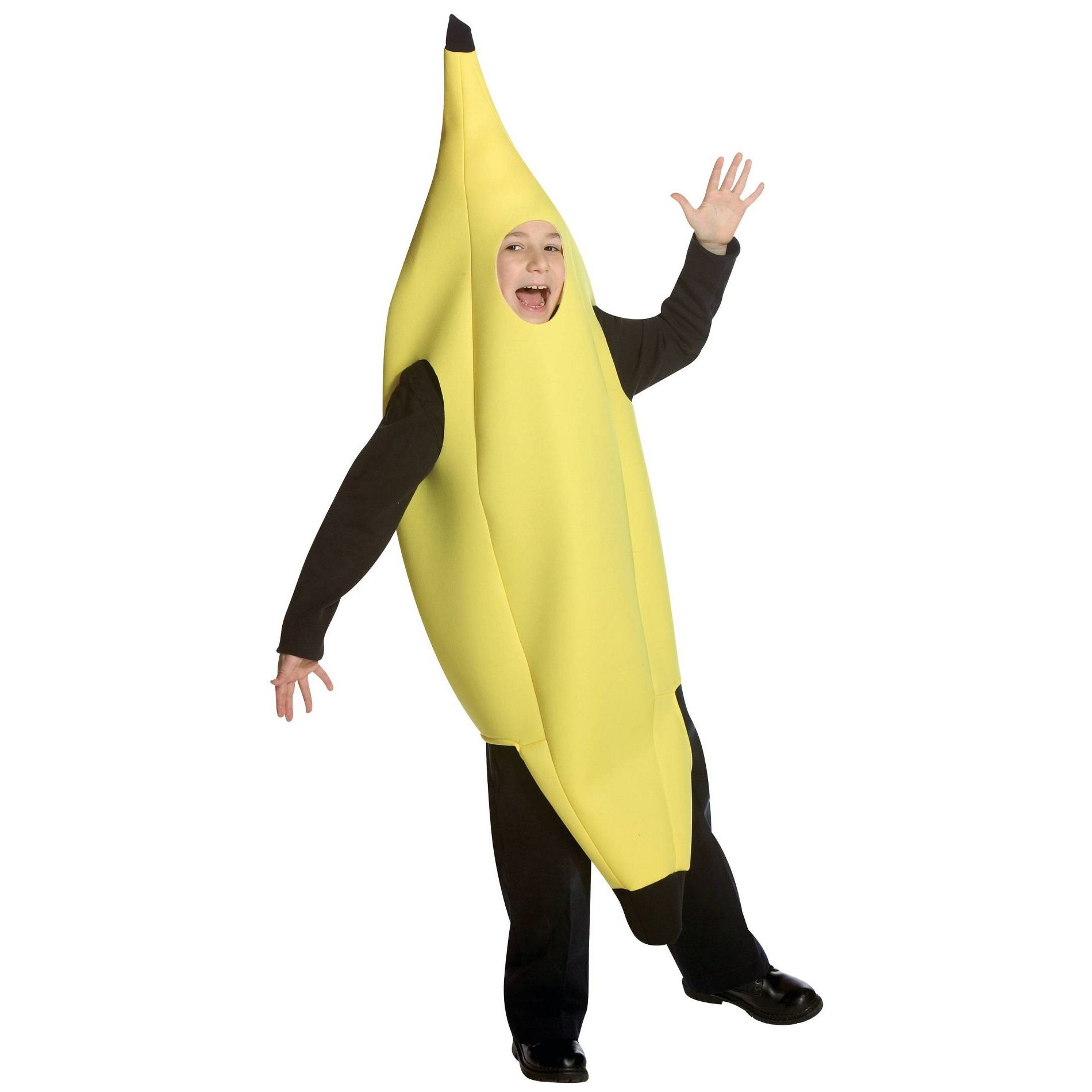 Imposta Costumes Kids' Deluxe Banana Costume Bodysuit Yellow One Size