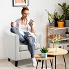 Home Imports Emporium Button Tufted Barrel Chair - 3 of 4