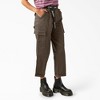 Dickies Women's Relaxed Fit Cropped Cargo Pants - 4 of 4