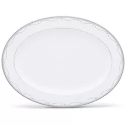 Noritake Satin Flourish Large Oval Platter