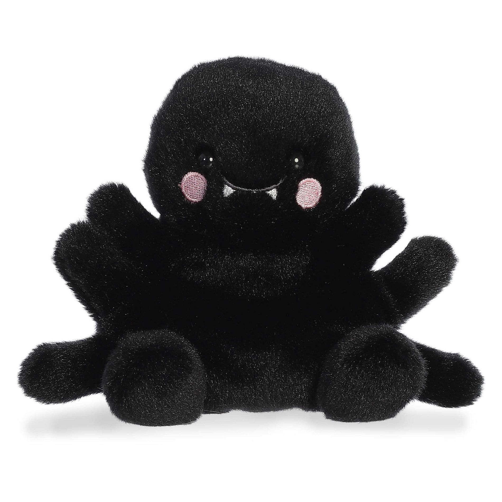 Aurora Mini Penny Mae Spider Palm Pals Adorable Stuffed Animal Black 4"