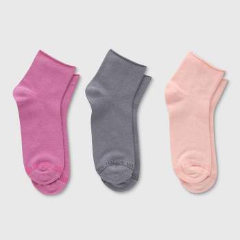 Hanes Women's 3pk Super Soft Crew Socks - 4-10