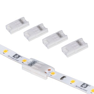 Armacost Lighting SureLock 2 Pin LED Strip Light Splice Connectors 5pk Light Accessory - 1 of 4