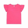 Ola! Otter Flutter Sleeve Top - Pretty Pink- Pink - 3 of 4
